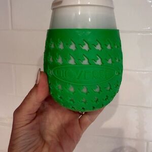 Green Silicone Goverre Wine Glass